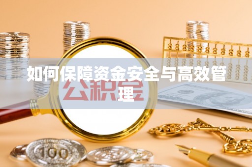 简阳如何保障资金安全与高效管理