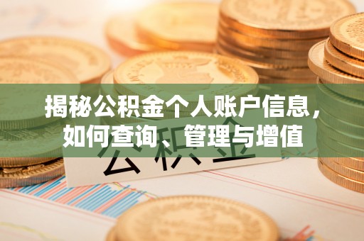 简阳揭秘公积金个人账户信息，如何查询、管理与增值