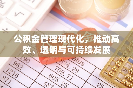 简阳公积金管理现代化，推动高效、透明与可持续发展