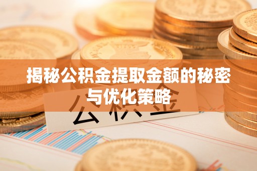 简阳揭秘公积金提取金额的秘密与优化策略