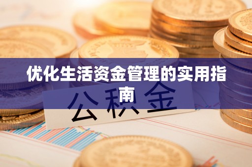 简阳优化生活资金管理的实用指南