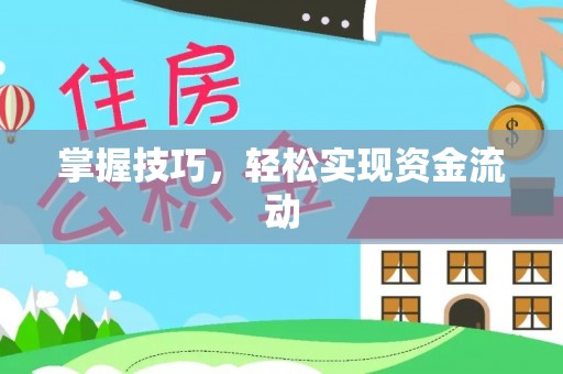 简阳掌握技巧，轻松实现资金流动